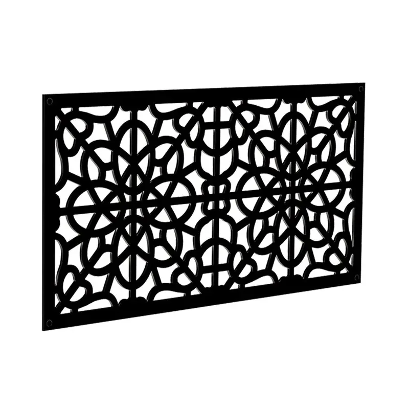 

Aluminum Laser Cut Decorative Panels Room Divider Corten Steel Garden Partition Exterior Metal Privacy Screen, Customized color