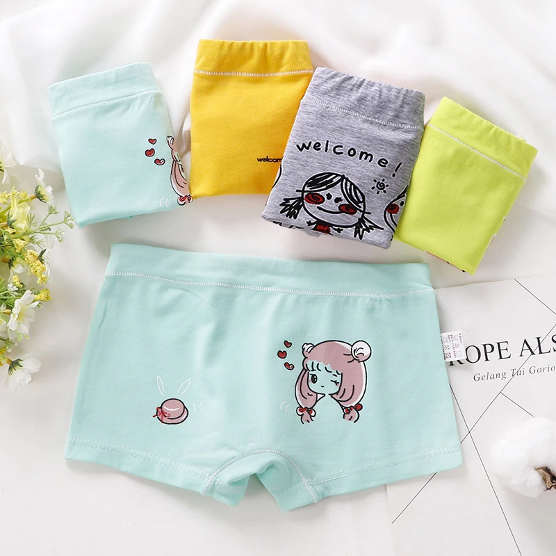 

Wholesale Factory Price Sweet Cute Design Young Girls Underwear, Picture