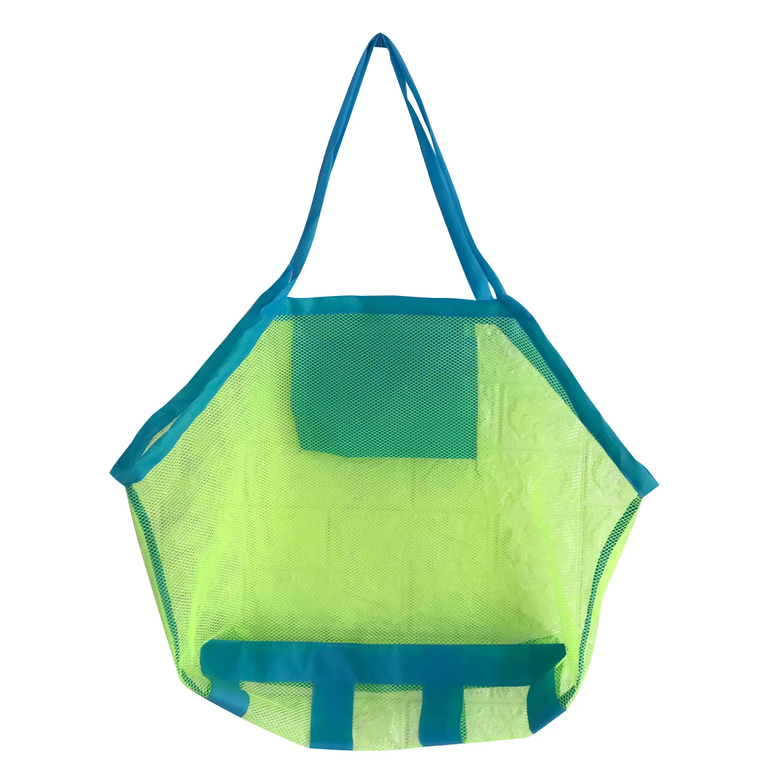 

Sand Sea Shell Collecting Tote kid's toy Extra Large Mesh Beach Bag, Customized