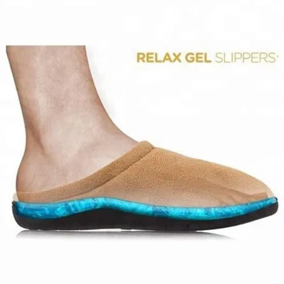

Spot cross-border e-commerce Amazon slow Rebound Gel slipper memory sponge five fingers TPR multi-cloth slippers