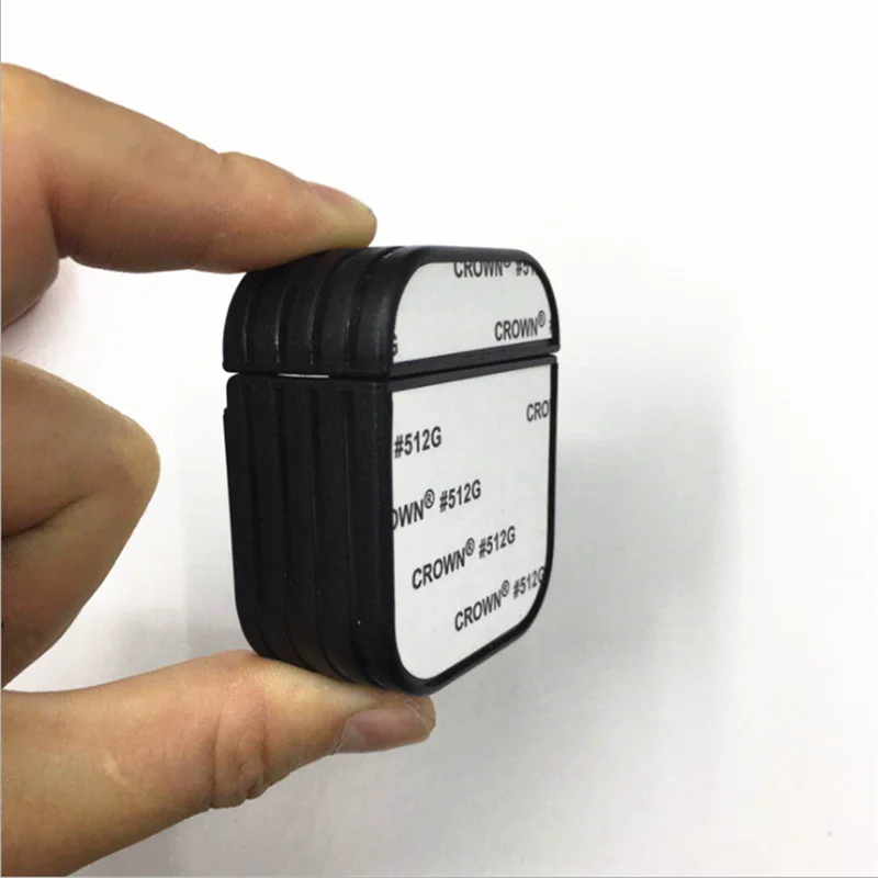 

For Apple Wireless Airpods Pro 3 Sublimation blank cover plastic with aluminium plate for sublimation airpod case for customize, Multiple color