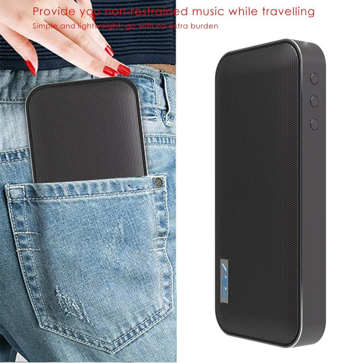 New launch wholesale market factory price portable mini Outdoor waterproof Wireless bluetooth speaker with power bank - ANKUX.COM