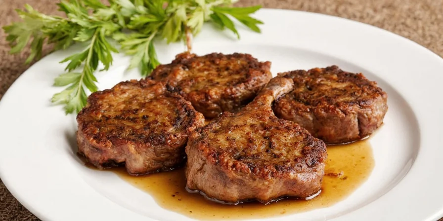 Garlic powder and lamb chops