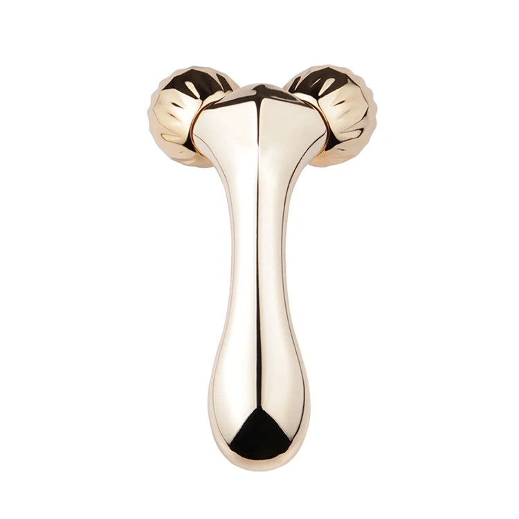 

Uplift vibration facial 3D beauty massage roller for face body, Sliver