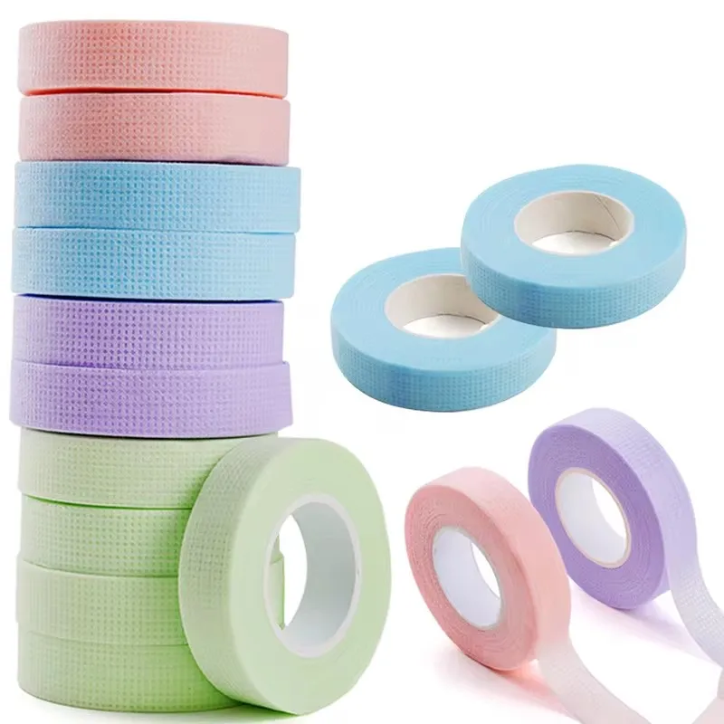 Coloful Eyelash Extension Eye Pad Breathable Non-woven Cloth Tape Extension Tool Tape Lash Makeup Supplies Adhesive