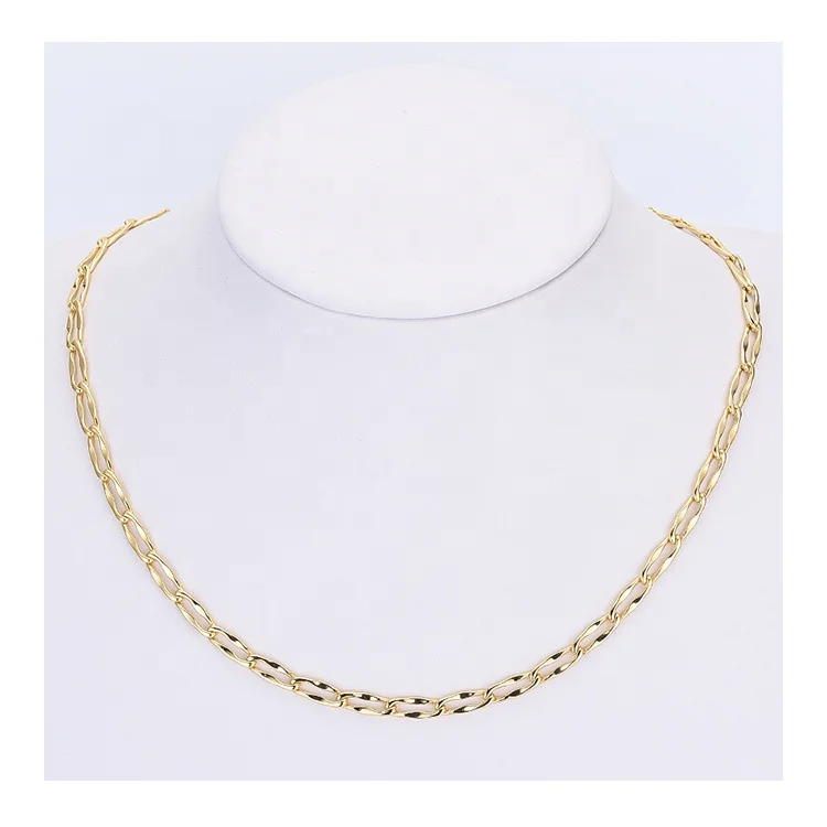 

High Quality 24K Gold Chain Necklace Custom Jewelry For Men And Women
