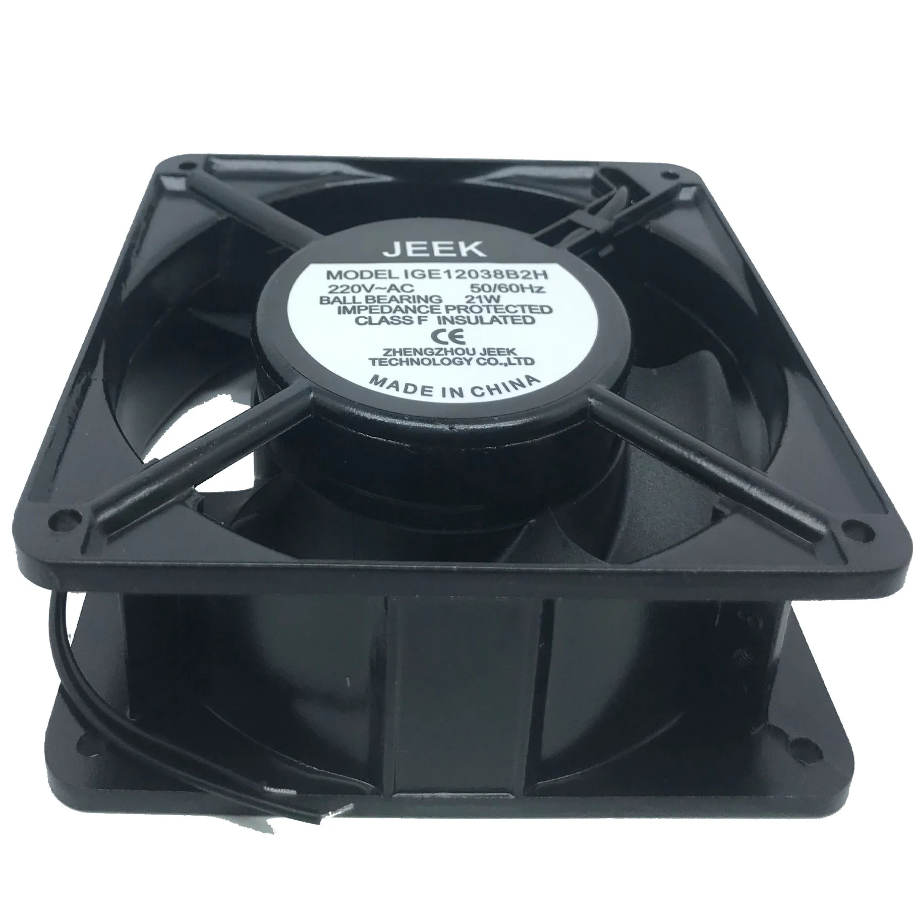 

Hot sale 120mm High CFM EC AC 110V 220V 21W Exhaust Axial Cooling Fan 120x120x38mm server inverter solar roof ventilation fan