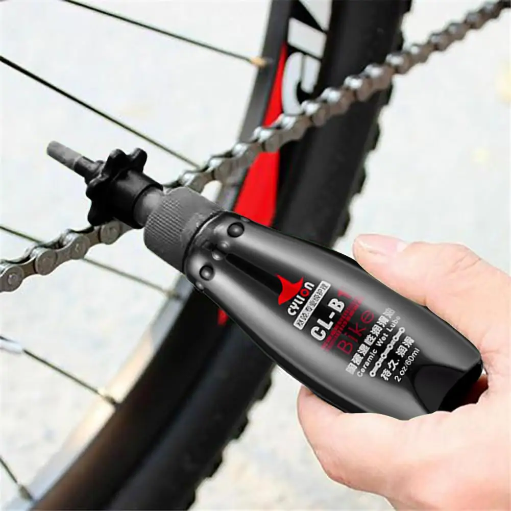 

60ML Bicycle Oil Lubricant,Bike Chains Lubricating Oil,Chain Repair Tools With Cleaning Cloth Cycling Riding Accessories Parts