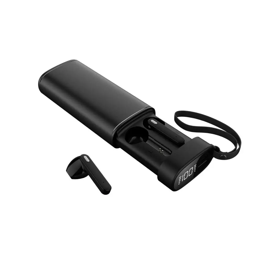 

TWS earphone 3000mah powerbank wireless earbuds with charger