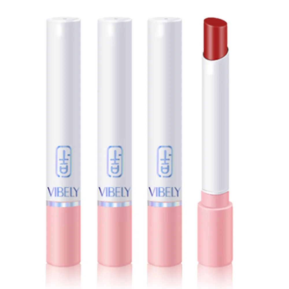 

Hot Sale New Design Pink Cigarette Tube Lipstick Set Matte Lip Stick Kit Cool Girls lipstick set