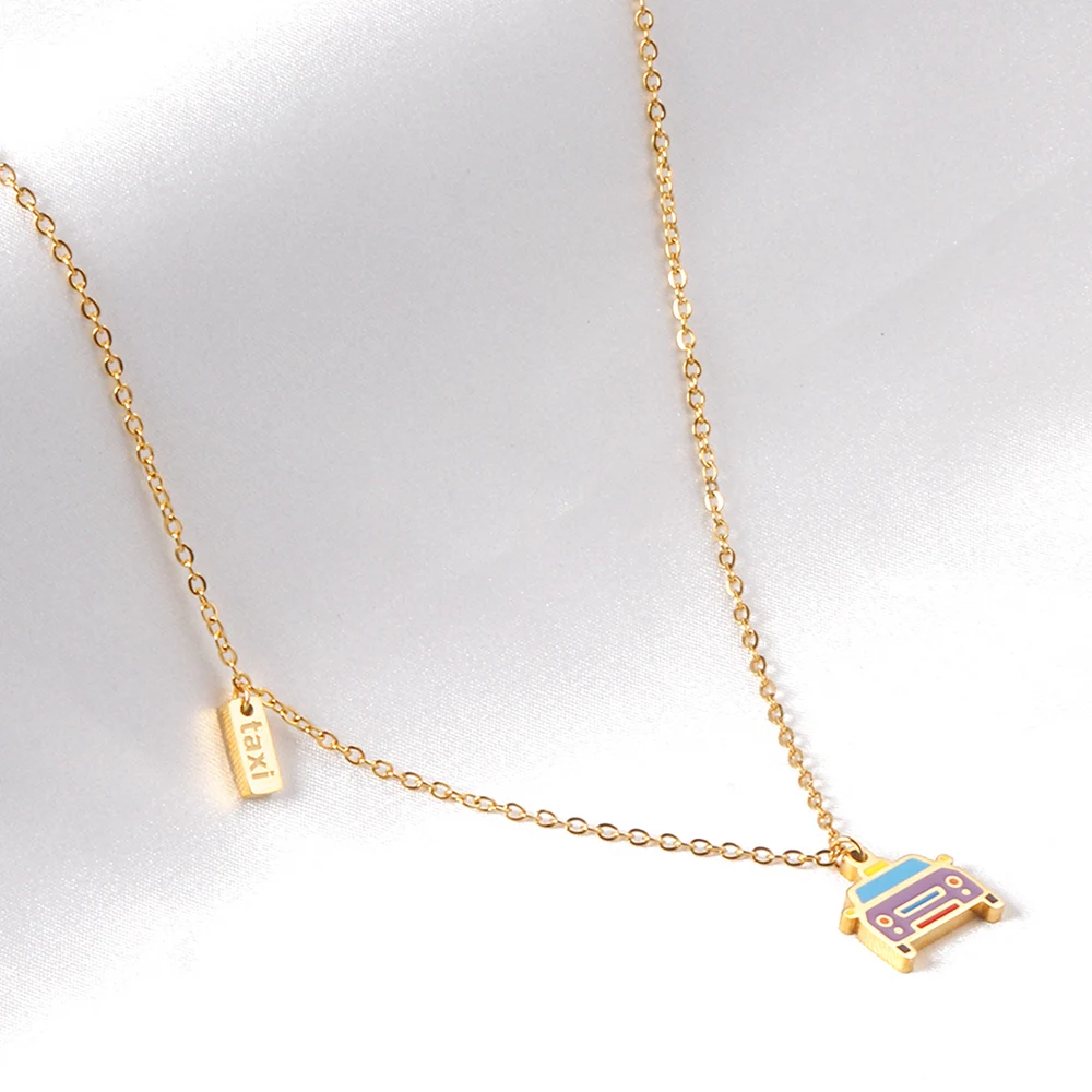 

Latest Jewelry Design Charm Jewelry Chain Necklace Stainless Steel Pendant Necklace For Jewelry