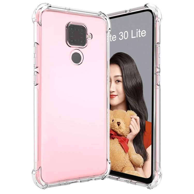 

XINGE Crystal Clear Shockproof Soft Shell Case For Huawei Mate 30 Lite Case