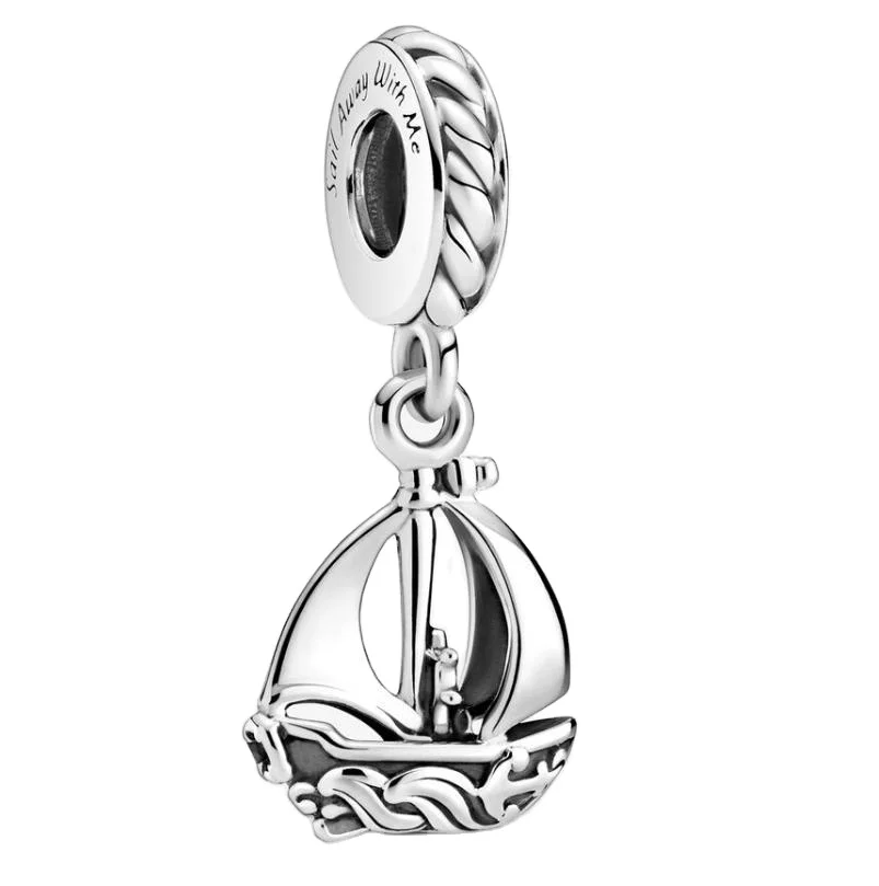 

latest product High Durability practical in stock sterling silver 925 jewelry women pendant Sailboat