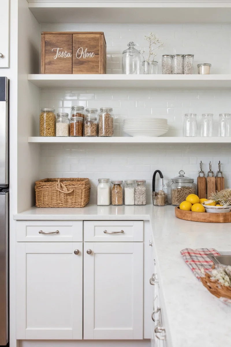 Seasonal holiday-themed pantry drawers