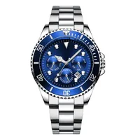 

Custom logo watches rollex men quartz watch stainless steel luminous waterproof wristwatch