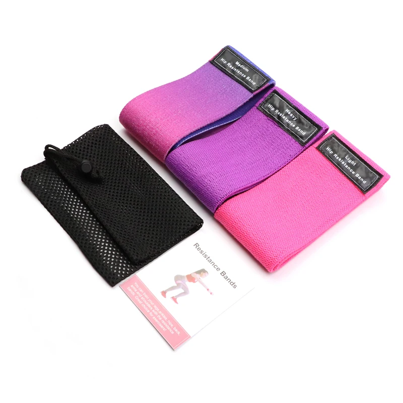 

Custom Logo Long Fabric Outdoor Resistance Band, Customized color
