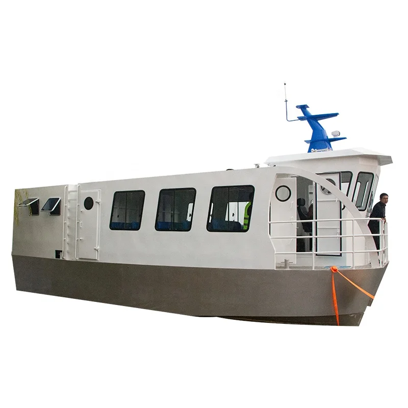 
CE Certified 11m aluminum catamaran passenger boat for 30 people and 3 tons cargo 