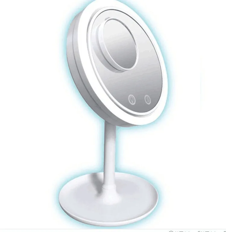 

Beauty Makeup Touch Control Diy Desktop Makeup Mirror Lighted Vanity Mirror Cosmetic Mirror