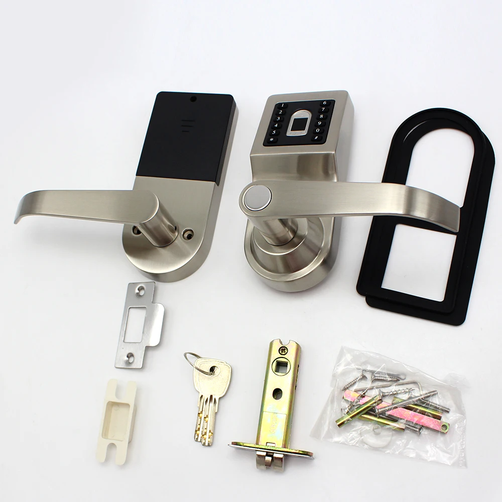 

Good price smart door lock with fingerprint/ key/ password unlock