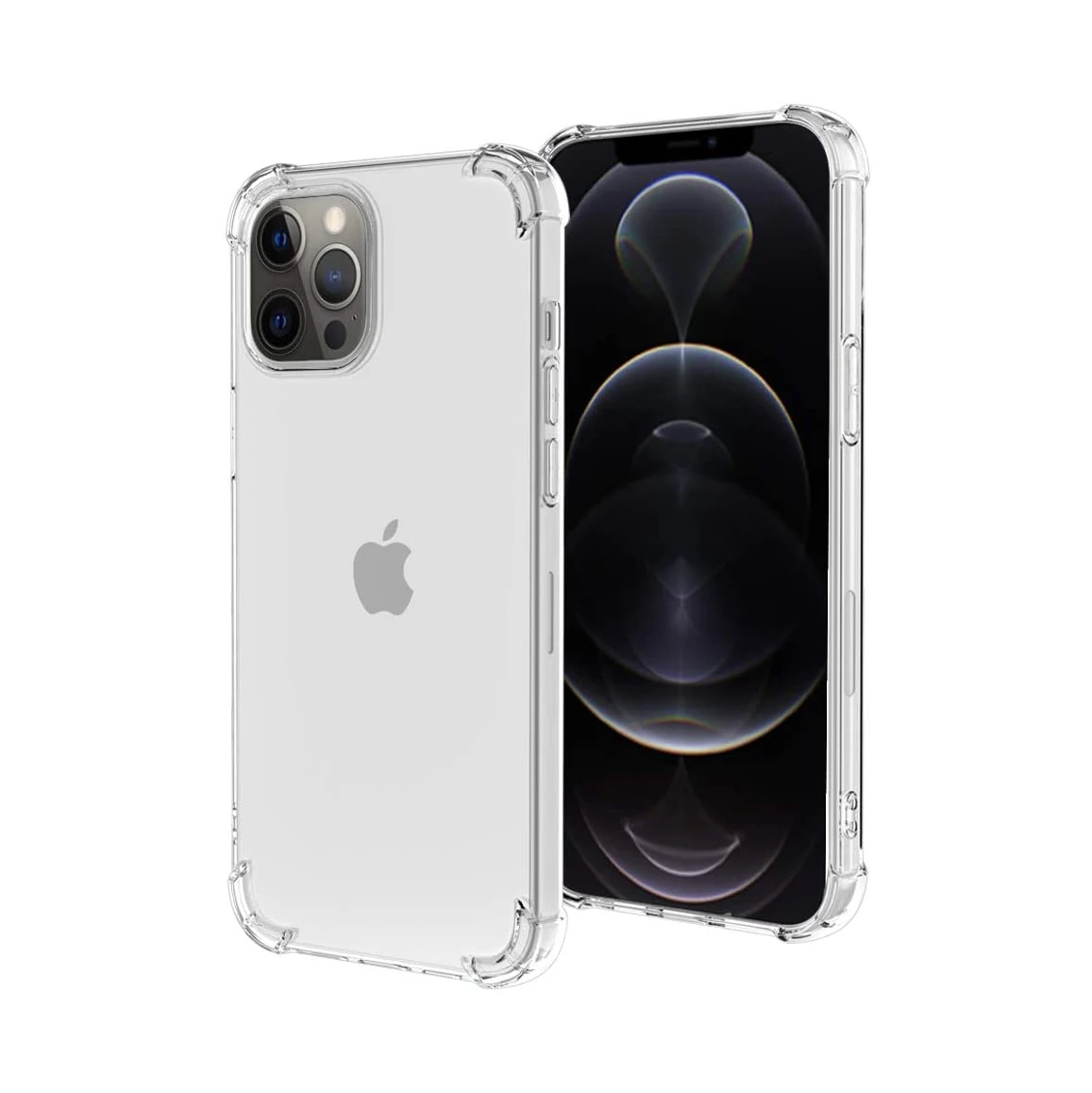 

Zhike for Coque iPhone Funda iPhone Transparent Clear Shockproof Bumper Ultra Slim Thin Crystal High Quality TPU iPhone 12 Case