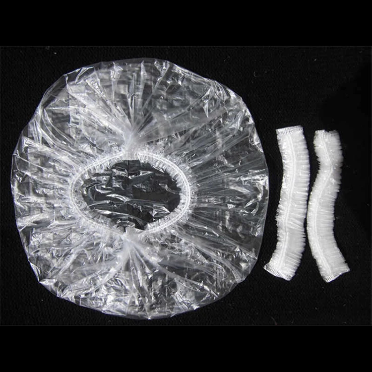 

hotel home use disposable plastic shower hair cap