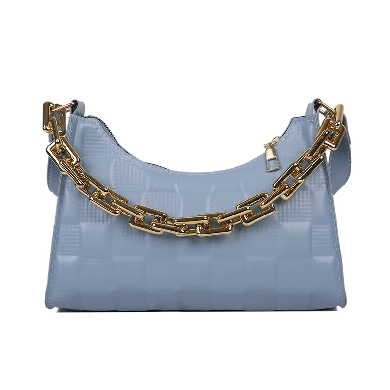 

Women Crossbody Metal Chain Bag Wholesale 2021 Fashion Diamond Lattice Cloud Designer Bags Luxury Purses Lady Handbags, Black,khaki,yellow,blue,white,red