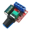 Taidacent DC4.5V-35V 5A Pwm Dimming Controller for Led Lights Multiple Pulse Width Modulation Dimmer Motor Speed Control