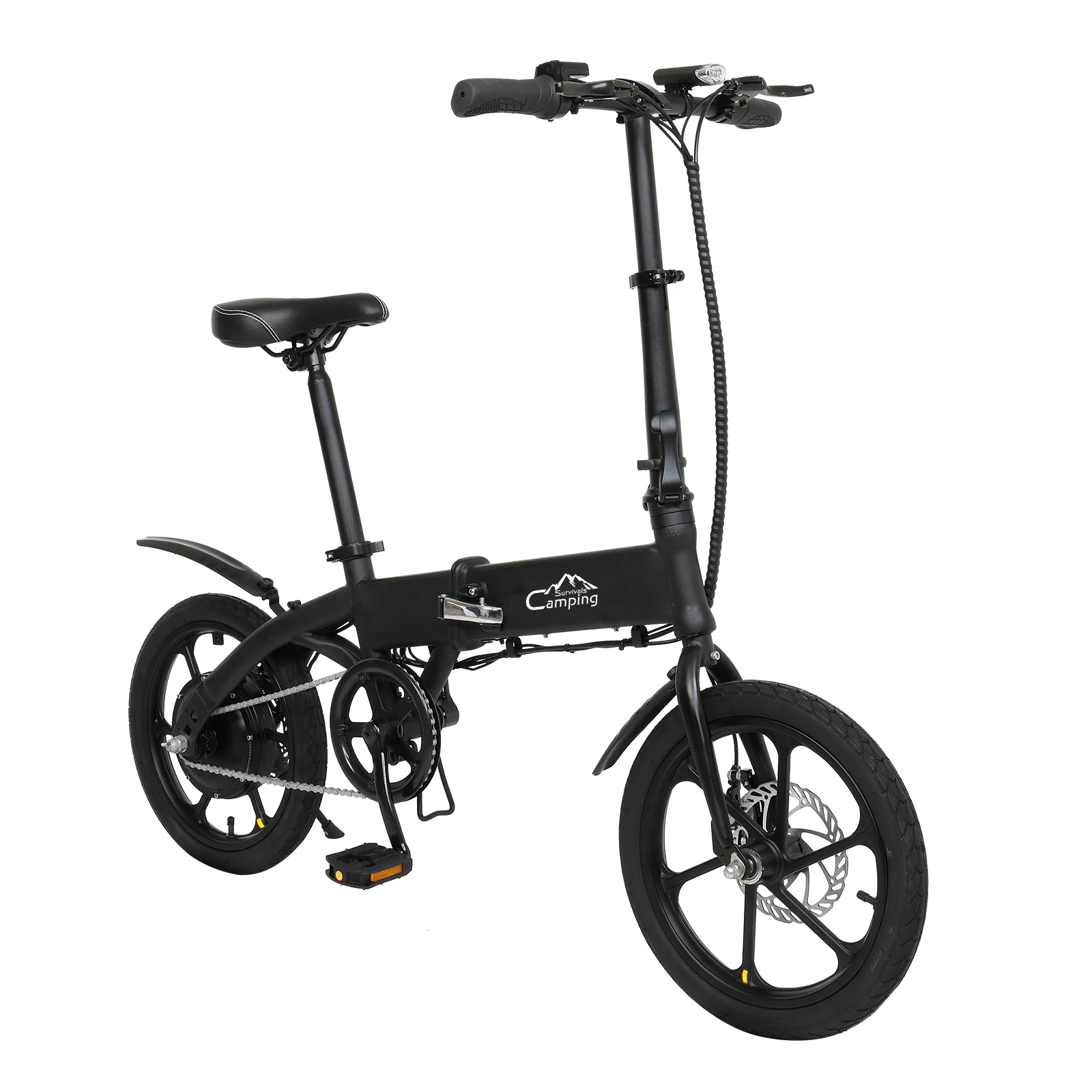 

U.S. Standard 36V 5A.h Mobility Electric Bike 25-Speed Foldable Black A1F