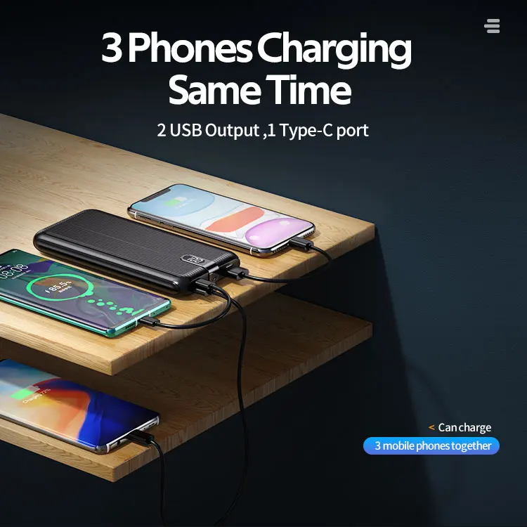 Best Portable Power Banks Wholesale Powerbank Fast Charging Charger Wireless Power Bank 20000mah for laptop - ANKUX.COM