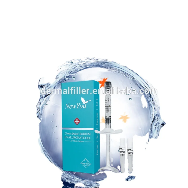 

Injectable Dermal Filler Hyaluronic Acid For breast hip Buttocks Enlargement lip plumper Hyaluronic Acid filling filler