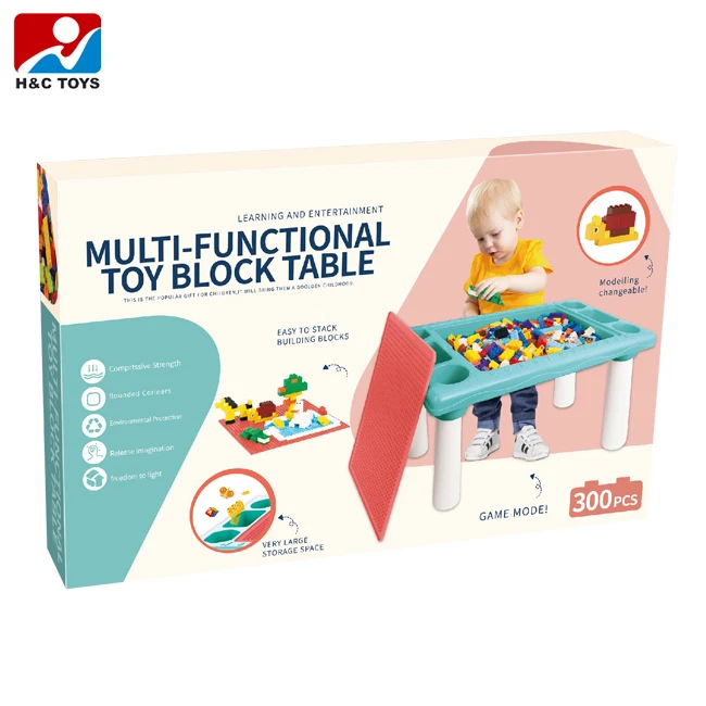 multifunctional building blocks table