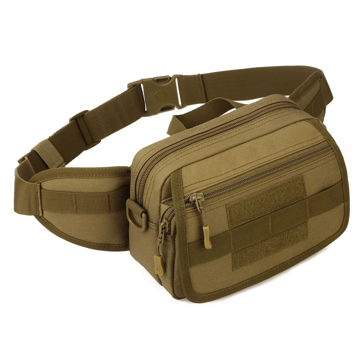 

Military Tactical Molle Waist Bags Multifunction Camo 6 Inches Phone Messenger Shoulder Outdoor Sports Crossbody, Multi color