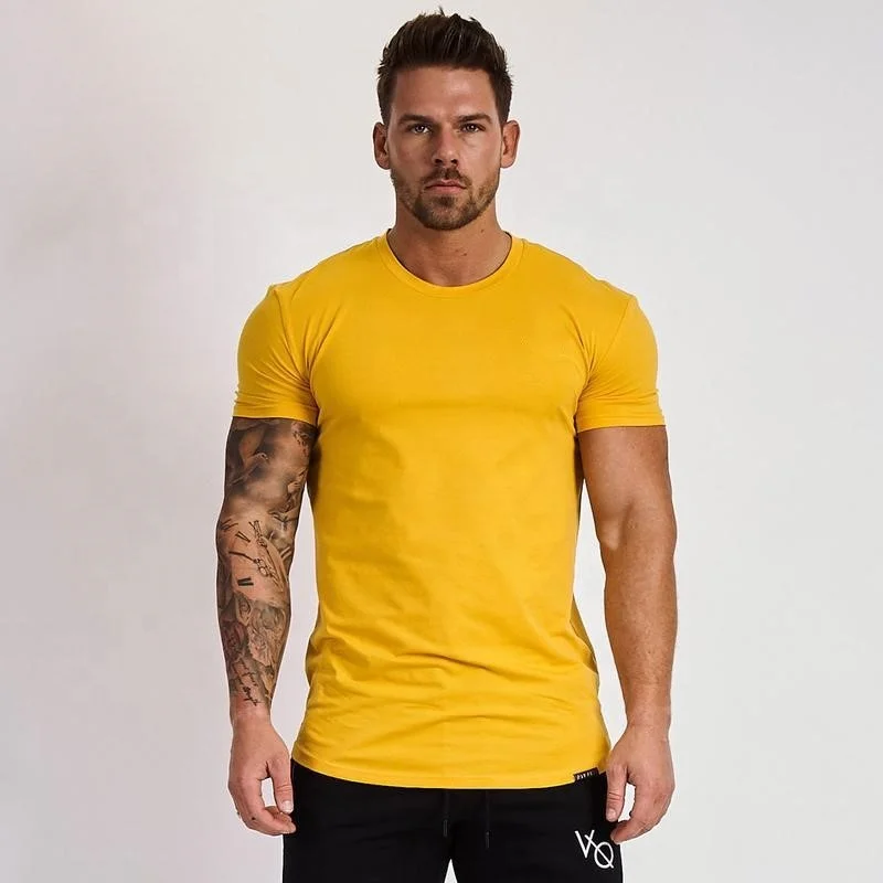 

Homme Summer Short Sleeve T Shirt Men Casual Tshirt Cotton T-Shirt Men Solid Color Tops Classic O-Neck Tee Shirt