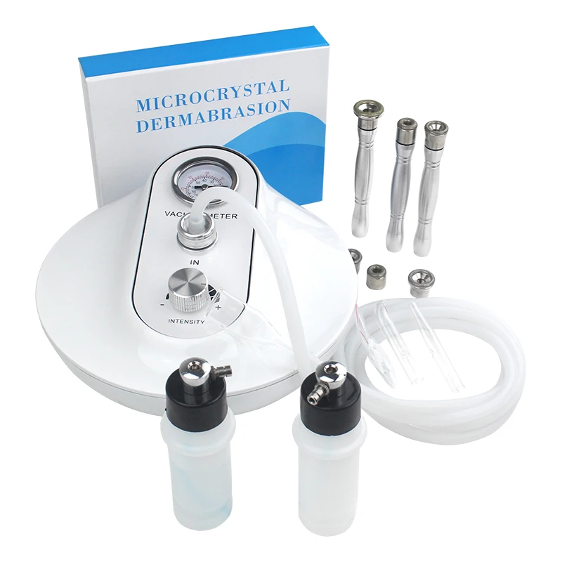 

Multi-functional 3 in 1 professional blackhead removal vacuum suction hydra machine silk peel microdermabrasion machine