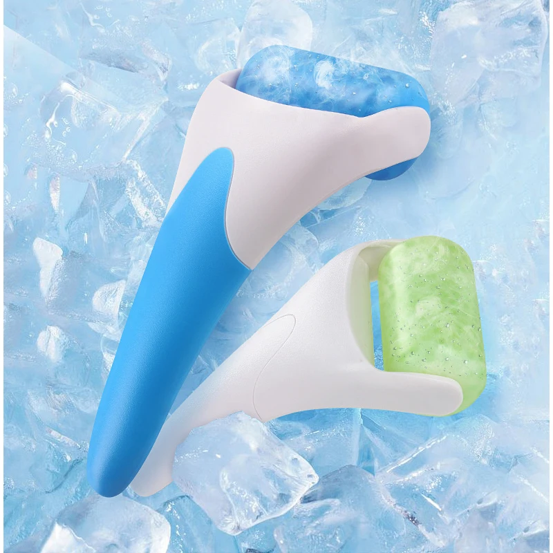 

Skincool ice roller massager facial massage with cooling pad rolling