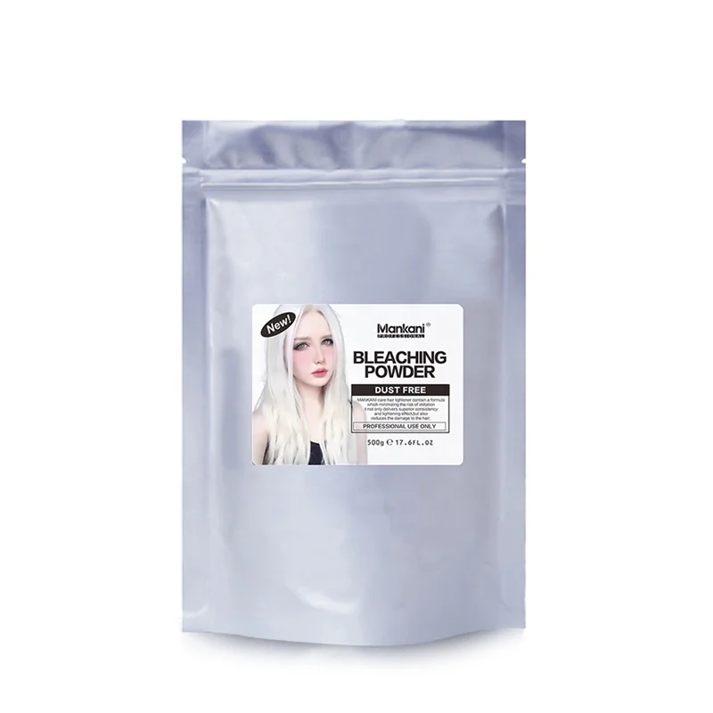 

dust free blue white decolor bulk hair color remover professional lightening bleaching powder for hair