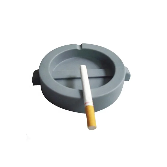 

LFGB approved reusable customized shape silicone ashtray, Any pms color is available