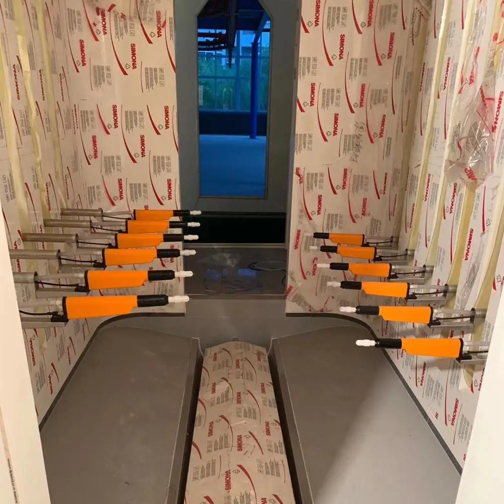 
Electrostatic Powder Spraying Room Coating Production Equipment Line 