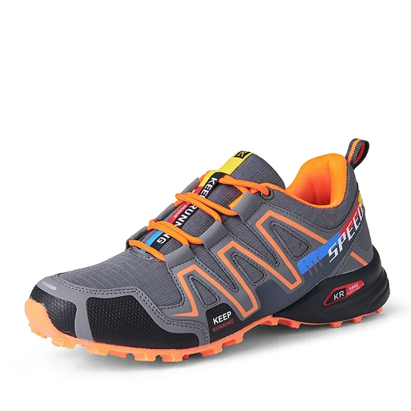 

Wholesale New Outdoor Leisure Lightweight And Large Size Casual Couple Sports Thick-soled Hiking Shoes