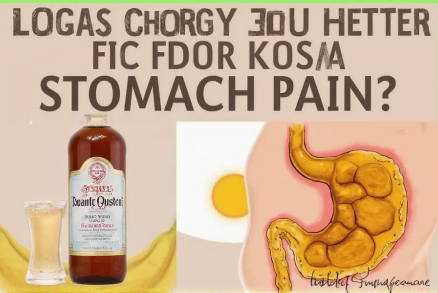 can ginger ale help stomach pain