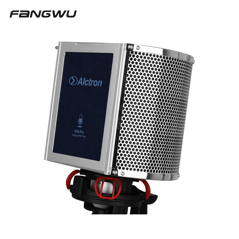 

High Quality Soundproof Microphone Pop Filter Windshield, Black