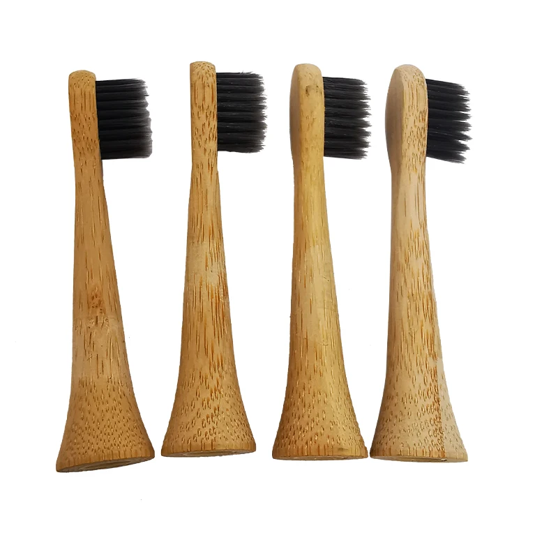 

Eco-friendly Replaceable Bamboo Toothbrush Head Compatible With Philip