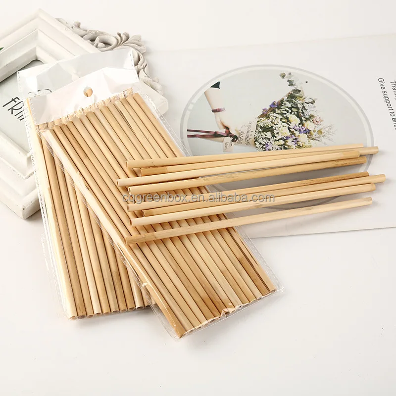 

Reed Drinking Straws Organic Straws Eco Friendly Pack 100% Natural Bar Accessories Straw in Whole Box with Custom Logo, Natural color