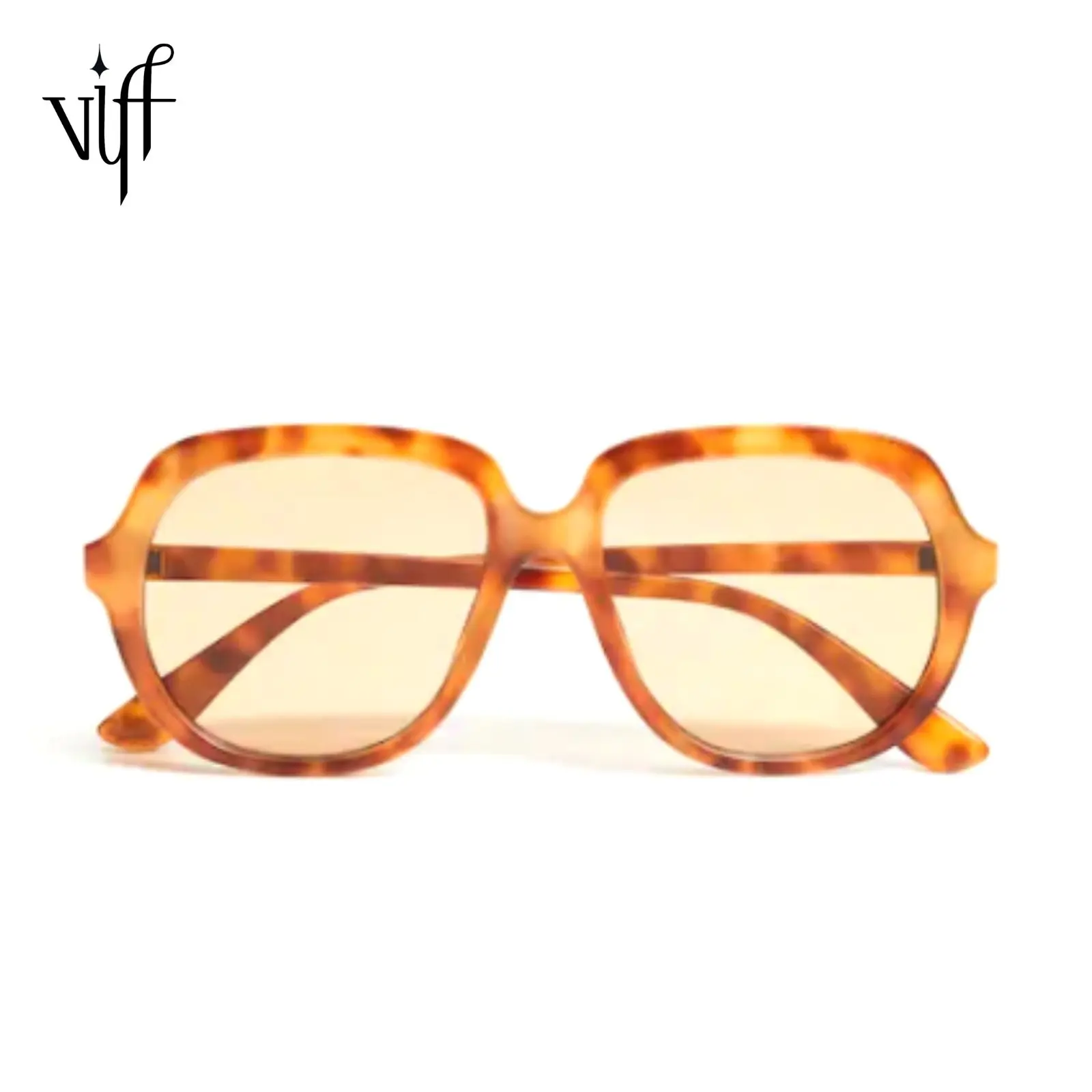 

VIFF HP20309 Oversized Round Tortoiseshell Frame Custom Eyewear Designer Sun Glasses Manufacturer Retro Unisex Sunglasses 2021