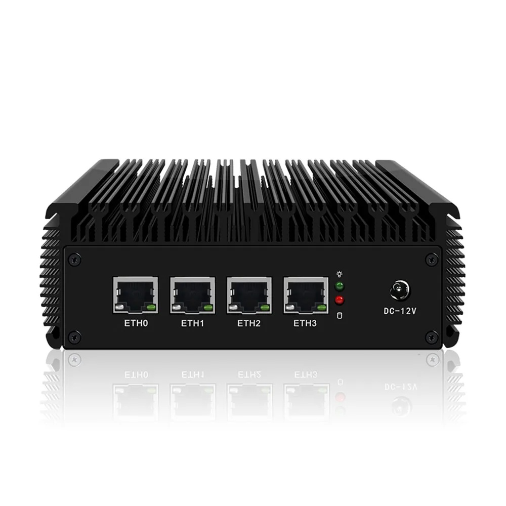 

2022 New 2.5G pfSense Router 11th Gen Pen-tium N6005 4* i225 Nics NVMe 2*DDR4 Fanless Mini PC OPNsense Firewall VPN Server