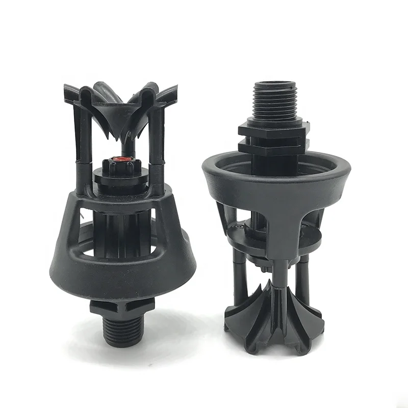 

China Cheap Price 1/2'' or 3/4'' High Angle Agriculture Irrigation Aspersores Wobbler Sprinkler, Black or custom