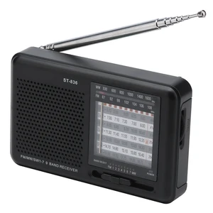 Portable 9 Band FM MW SW Shortwave Radio