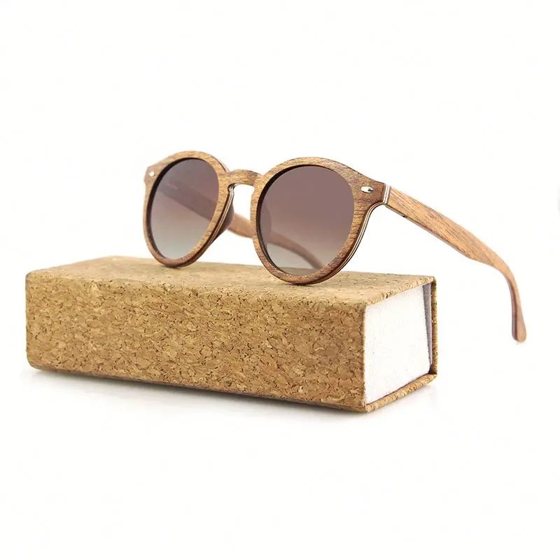 

dropshipping wholesale polarized logo brand bulk oem engraved real wood frame sunglasses
