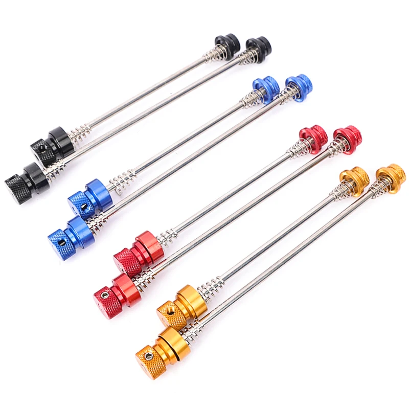 

Lebycle Anti Theft Skewers Road Bike Cycling MTB Wheels Locking Security Quick Release Skewers For Bicycle Parts 4 Colors
