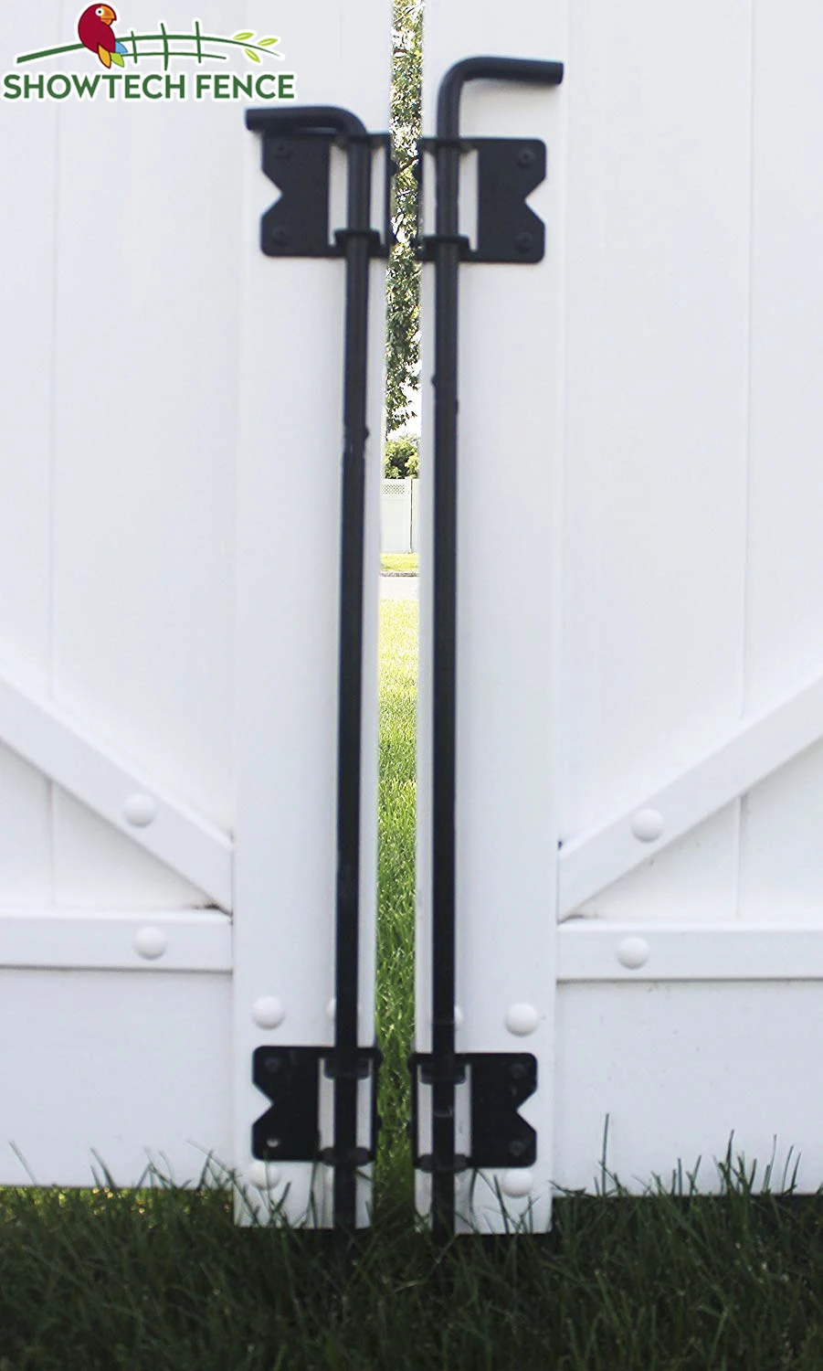 BLACK All Island Fence & Railing Heavy Duty Stainless Steel PVC/Vinyl